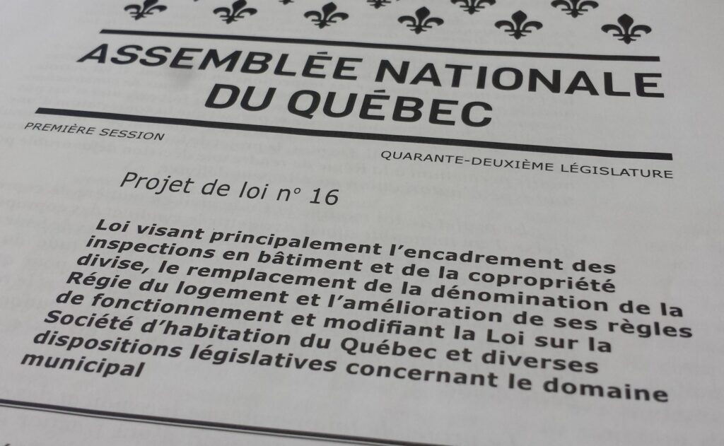 Loi 16 : les immanquables des copropriétaires au Québec